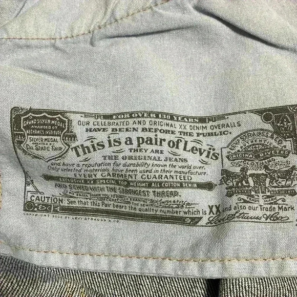 Men’s 38x30 Levi’s 501 Blue Denim Jeans. - Picture 6 of 8